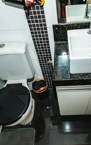 Apartamento à venda com 66m², 3 quartos e 3 vagasBanheiro do Quarto 3