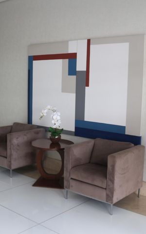 Apartamento para alugar com 162m², 3 quartos e 3 vagasHall social