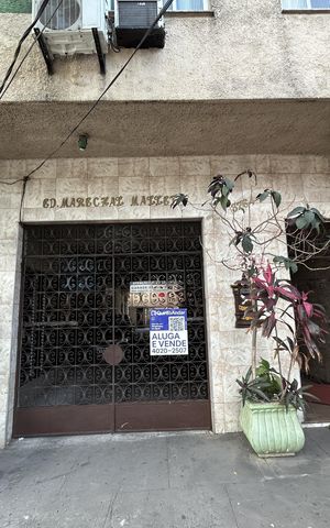 Apartamento para alugar com 50m², 2 quartos e sem vagaFachada + placa