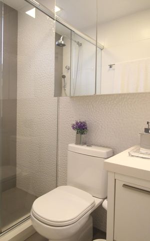 Apartamento para alugar com 87m², 2 quartos e 2 vagasBanheiro da Suíte 1