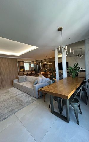 Apartamento à venda com 134m², 4 quartos e 4 vagas Apartamento à venda com 134m², 4 quartos e 4 vagasSala