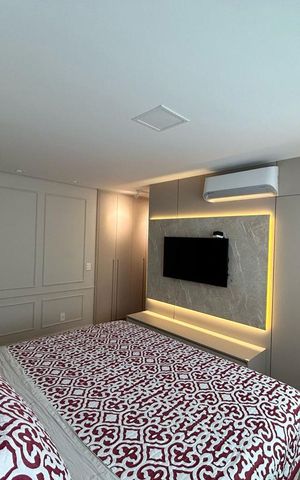Apartamento à venda com 134m², 4 quartos e 4 vagas Apartamento à venda com 134m², 4 quartos e 4 vagasQuarto
