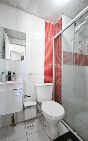 Apartamento para alugar com 47m², 2 quartos e 1 vagaBanheiro