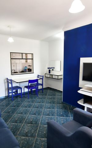 Apartamento para alugar com 60m², 1 quarto e 2 vagasSala