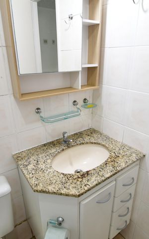 Apartamento para alugar com 60m², 1 quarto e 2 vagasBanheiro Suíte