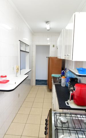 Apartamento para alugar com 60m², 1 quarto e 2 vagasCozinha