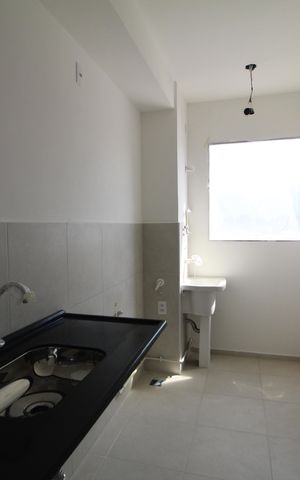 Apartamento para alugar com 43m², 2 quartos e 1 vagaCozinha e Área de Serviço