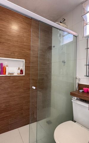Casa de condomínio à venda com 180m², 2 quartos e sem vagaSuíte 1 - Banheiro