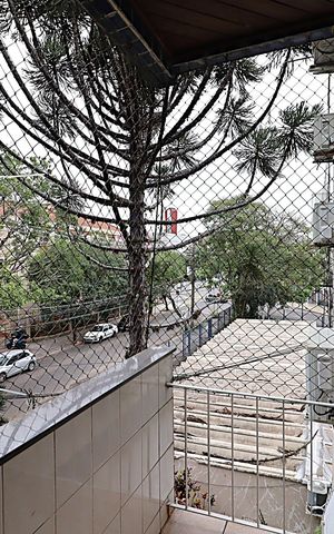 Apartamento para alugar com 77m², 3 quartos e sem vagaSacada da sala