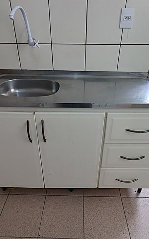 Apartamento para alugar com 77m², 3 quartos e sem vagaCozinha