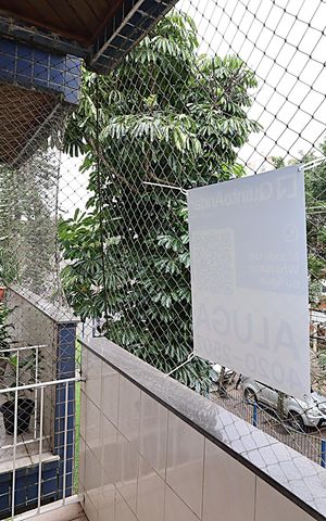 Apartamento para alugar com 77m², 3 quartos e sem vagaSacada da sala