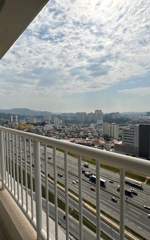 Apartamento à venda com 45m², 1 quarto e 1 vagaVaranda