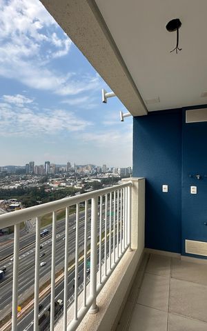 Apartamento à venda com 45m², 1 quarto e 1 vagaVaranda