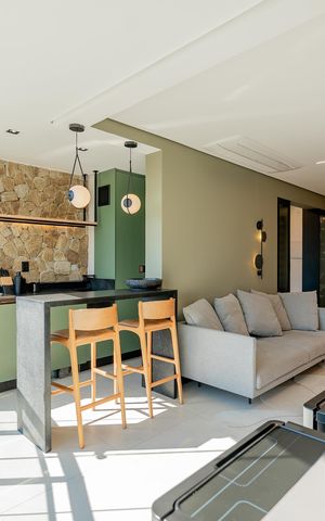 Apartamento à venda com 70m², 1 quarto e 2 vagasSala
