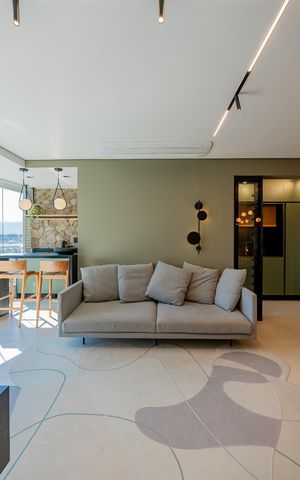 Apartamento à venda com 70m², 1 quarto e 2 vagasSala
