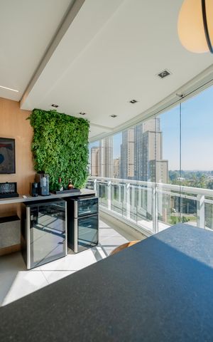 Apartamento à venda com 70m², 1 quarto e 2 vagasVaranda