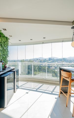 Apartamento à venda com 70m², 1 quarto e 2 vagasVaranda