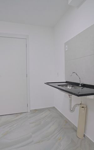 Apartamento para alugar com 40m², 2 quartos e 1 vagaCozinha e Área de Serviço