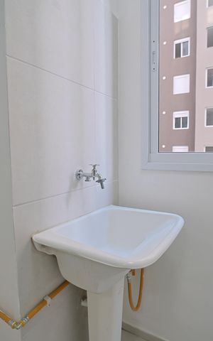 Apartamento para alugar com 40m², 2 quartos e 1 vagaCozinha e Área de Serviço