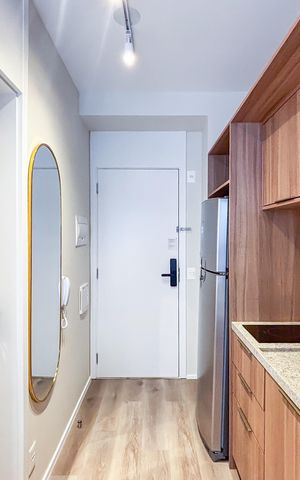 Apartamento à venda com 26m², 1 quarto e sem vaga
