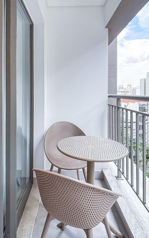 Apartamento à venda com 26m², 1 quarto e sem vaga