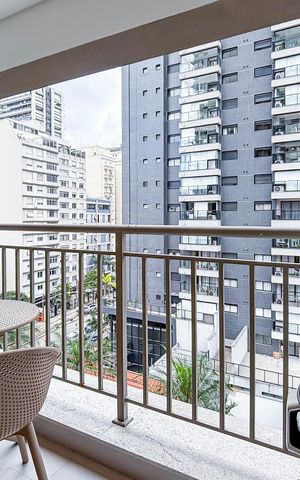 Apartamento à venda com 26m², 1 quarto e sem vaga