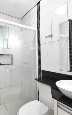 Apartamento para alugar com 50m², 1 quarto e sem vagaBanheiro