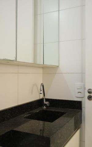 Apartamento para alugar com 43m², 2 quartos e sem vagaBanheiro