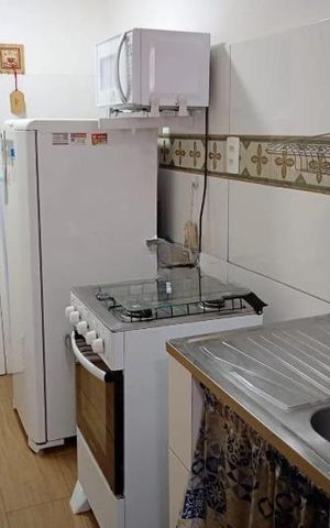 Apartamento à venda com 32m², 1 quarto e sem vaga Apartamento à venda com 32m², 1 quarto e sem vagaCozinha