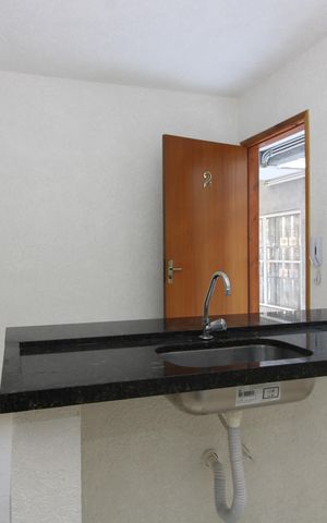 Studio para alugar com 34m², 1 quarto e sem vagasala / quarto / cozinha