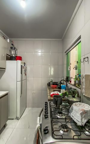 Casa de condomínio para alugar com 52m², 2 quartos e 1 vaga