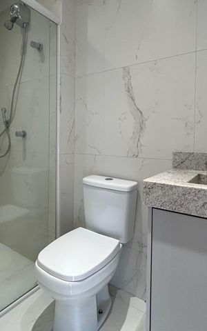 Apartamento para alugar com 64m², 2 quartos e 1 vaga Apartamento para alugar com 64m², 2 quartos e 1 vagaBanheiro