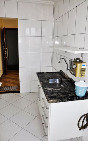 Apartamento para alugar com 55m², 2 quartos e 1 vaga Apartamento para alugar com 55m², 2 quartos e 1 vagaDetalhe - Cozinha