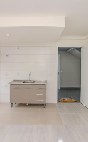 Apartamento para alugar com 30m², 1 quarto e 1 vagaSala e Cozinha Integrados