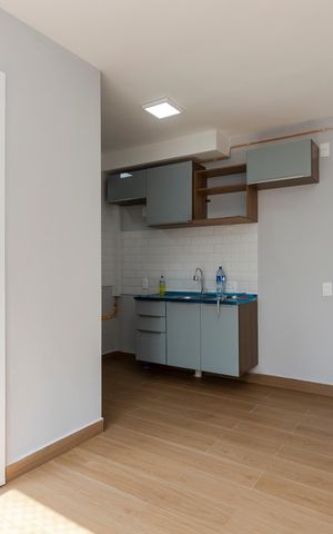 Apartamento à venda com 32m², 2 quartos e sem vaga Apartamento à venda com 32m², 2 quartos e sem vagaSala