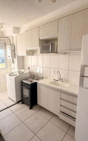 Apartamento para alugar com 44m², 2 quartos e 1 vagaCozinha/Área de Serviço