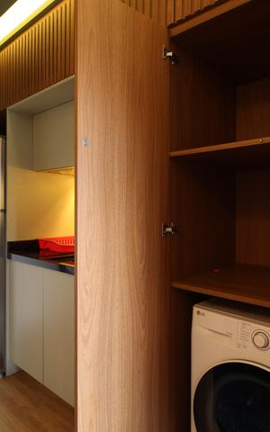 Studio para alugar com 24m², 1 quarto e sem vaga Studio para alugar com 24m², 1 quarto e sem vagaCozinha