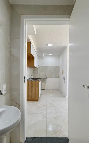 Apartamento para alugar com 35m², 2 quartos e sem vagaBanheiro 