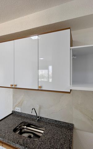 Apartamento para alugar com 35m², 2 quartos e sem vagaCozinha 
