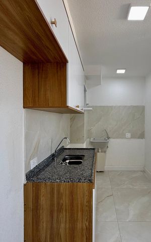 Apartamento para alugar com 35m², 2 quartos e sem vagaCozinha 