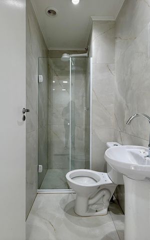 Apartamento para alugar com 35m², 2 quartos e sem vagaBanheiro 