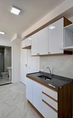 Apartamento para alugar com 35m², 2 quartos e sem vagaCozinha 