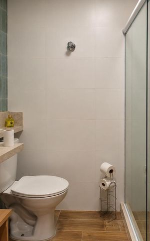 Apartamento à venda com 30m², 1 quarto e sem vaga Apartamento à venda com 30m², 1 quarto e sem vagaBanheiro