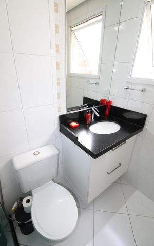 Apartamento para alugar com 83m², 3 quartos e 1 vagaBanheiro da Suíte