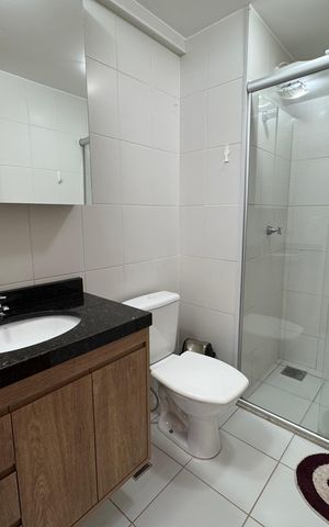 Apartamento para alugar com 72m², 2 quartos e 1 vaga Apartamento para alugar com 72m², 2 quartos e 1 vagaBanheiro