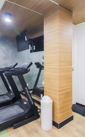 Apartamento à venda com 34m², 2 quartos e sem vagaÁrea comum - Academia
