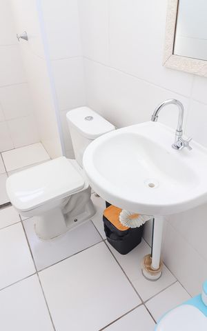 Apartamento à venda com 34m², 2 quartos e sem vaga Apartamento à venda com 34m², 2 quartos e sem vagaBanheiro