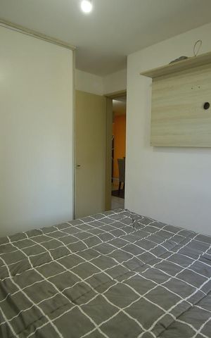 Apartamento para alugar com 50m², 2 quartos e 1 vagaQuarto 1 