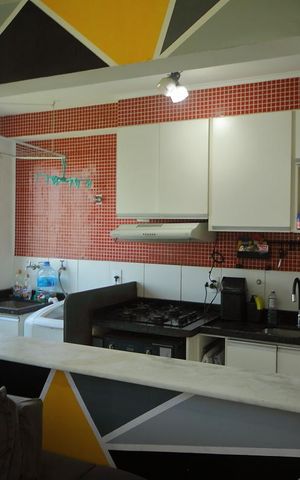 Apartamento para alugar com 50m², 2 quartos e 1 vagaCozinha 