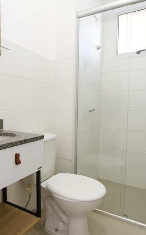 Apartamento para alugar com 47m², 2 quartos e 1 vagaBanheiro Social